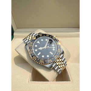 Reloj de Buceo de Lujo de Acero Inoxidable de 40 mm, Diseño Analógico Icónico, Cristal de Zafiro, Cierre Oculto de Cerámica, Fabricación de Precisión, Hecho en China - Product Image 4