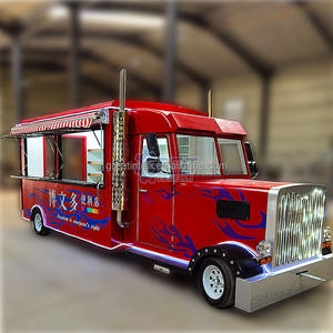 Carrito de Comida Móvil de Alta Gama para Rollos de Huevo y Arroz Frito, Caravana de Comida - Product Image 5