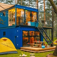 Maison Modulaire Intelligente Moderne en Conteneur, Bâtiment Préfabriqué pour Jardin, Bureau à Domicile Extérieur, Studio de Jardin, Vente en Gros Direct Usine