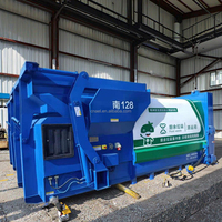 Compresseur de déchets mobile portable AEL pour chantiers de construction