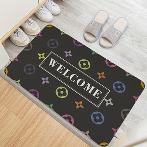 Tapis en PVC moderne, 100% PVC, retient efficacement la poussière et l'humidité pour une utilisation durable à l'entrée. - Product Image 5