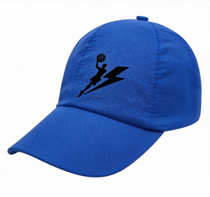 Gorra de Moda de Secado Rápido, Impermeable, con Orificios Cortados con Láser, Visera Plana, Cierre a Presión, Logotipo Personalizado, 6 Paneles, Malla de Poliéster, Estilo Trucker - Product Image 2