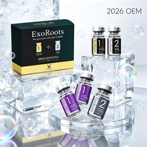 Suministro al por mayor OEM Suero de Ácido Hialurónico y Péptidos EXO con NAD Plus, PDRN y Colágeno, Fórmula Suave para el Cabello, Mantiene el Brillo Natural de la Piel - Product Image 6