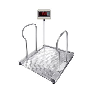 Digitale Krankenhaus-Rollstuhl waage 0,8x0,8 m Dialyse zentrum Boden bank waage 1x1m Medizinische Waage 300kg 500kg - Product Image 4