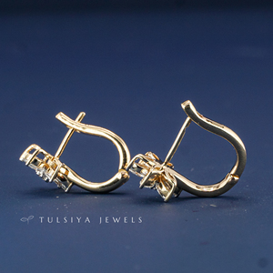 14K Gold Lab Grown Diamond Stud <b>Earrings</b> for Women Iconic Classic Stud Style Luxury <b>Fine</b> Jewelry Brilliant Everyday Wear <b>Earring</b> - Product Image 5