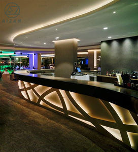 Barra de <span class=keywords><strong>Bar</strong></span> LED de Mármol Translúcido Estilo Japonés Personalizada, Mesa de Servicio de Alta Gama para <span class=keywords><strong>Izakaya</strong></span> - Product Image 4