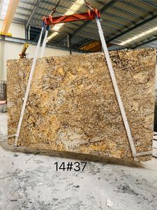 Dalle de quartzite naturel de luxe Solari, quartzite à veines dorées, pour comptoir, table à manger, revêtement mural, décoration intérieure de villa - Product Image 2