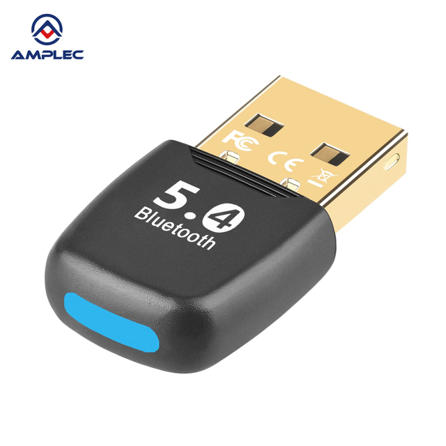 USB BT Adapter 5.4 for PC, EDR BT Wireless Transmitter Receiver for Laptop, PC, Keyboard Mouse Compatible Windows 11/10/8.1/7