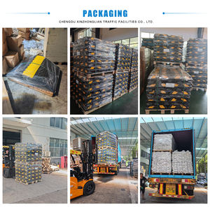 Fermacarro Resistente Nero Giallo Riflettente in Gomma <span class=keywords><strong>per</strong></span> <span class=keywords><strong>Garage</strong></span> e Parcheggi, Blocco Ruote e <span class=keywords><strong>Paracolpi</strong></span> - Product Image 6