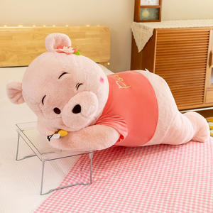 Peluche a Forma di Orso Super Morbido e Lungo, Decorazione per la Casa, Cuscino per Bambini, Giocattoli di Peluche con Personaggi dei Cartoni Animati per Ragazzi e Ragazze - Product Image 4