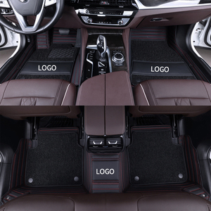 Garantía de calidad Fit Luxury Leather Car Floor Mats 5d car Mats Limpieza de cuero alfombra de coche para Chevrolet <span class=keywords><strong>Trailblazer</strong></span> - Product Image 2