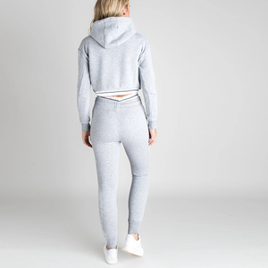 Conjunto Deportivo de Gimnasio Estilo 2026, Sudadera Corta Personalizada, Corte Ajustado, Traje para Correr - Product Image 5