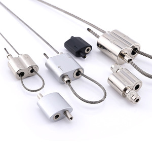 Kit de clips de câblage réglables avec crochets à ressort pour la gestion des fils au <span class=keywords><strong>plafond</strong></span> et la suspension d'éclairage - Product Image 3