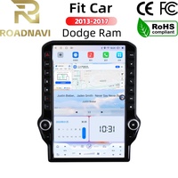 Écran vertical RoadNavi de 14,5 pouces, navigation Android 13 pour Dodge Ram 2013-2017, lecteur multimédia vidéo, Carplay GPS monté