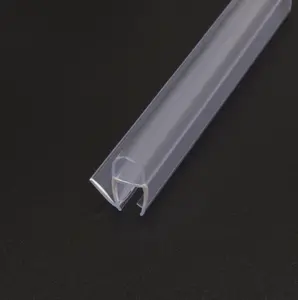 Chinesische Produkte Großhandel kunden spezifische wasserdichte klare PVC-Kunststoff Gummi Tür dichtung profile für Glas Dusch tür Dichtung
