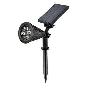 Foco LED para exteriores con energía solar, luz de paisaje, montaje en pared y suelo, iluminación para jardín y patio, resistente al agua - Product Image 4