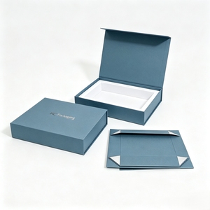 Caja de Regalo Empresarial Magnética Plegable con Logotipo Personalizado, Empaque Reciclable para Clientes Corporativos, Programas y Eventos para Empleados - Product Image 1