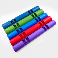 Étagère de rangement en métal robuste à 5 niveaux VIPR, réglable, portable, pour salle de sport commerciale, fitness - Marque BLD, usage universel, noir, personnalisable