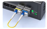 QSFP-DD400G SR4 Transceiver Optik Single-Mode
