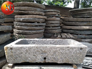 Vente flash : Bassin d'eau <span class=keywords><strong>en</strong></span> <span class=keywords><strong>pierre</strong></span> <span class=keywords><strong>ancienne</strong></span>, ornements de jardin faits à la main <span class=keywords><strong>en</strong></span> granit (usine depuis 24 ans) - Product Image 3