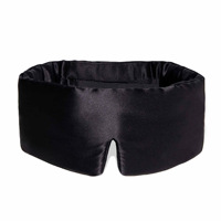Masques de sommeil occultants en soie de mûrier double face, couvrance totale, pour voyage, certifiés CE REACH, toutes saisons, décontractés, vente en gros