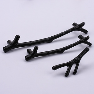 China Made Tree Branch Shape Creative Zinc Alloy Modern Simple Solid Wood Furniture Cabinet <strong>Door</strong> Handle - Product Image 5