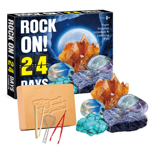 Kit de fouilles de fossiles en plastique réel pour enfants - Cadeau d'anniversaire ou de Pâques scientifique pour garçons et filles - Jouets STEM de fouilles de fossiles pour les 8-13 ans - Product Image 6