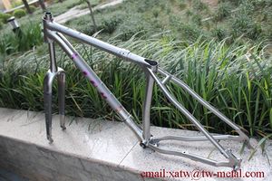 Cadres de vélo de route en titane (Ti) imprimés en 3D avec coupleurs <span class=keywords><strong>Rohloff</strong></span> Cadres de vélo de gravier imprimés en 3D pour vélos de route - Product Image 4