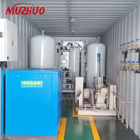 NUZHUO Nouvelle Usine de Production d'Oxygène PSA Conteneurisée au Meilleur Prix, Système Générateur d'Oxygène Stable Toutes Tailles