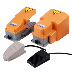 Interrupteur à pédale en alliage d'aluminium CHKL TFS-201 440V pour équipement industriel, micro-interrupteur - Product Image 1