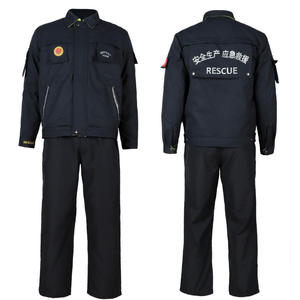 Vêtements de protection d'urgence ferroviaire automne-hiver en aramide et coton, avec doublure en coton amovible, ignifuges et antistatiques - Product Image 4