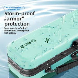 Grand sac à dos de pêche étanche en ABS à coque rigide avec porte-canne pour la pêche mains libres et les aventures de <span class=keywords><strong>randonnée</strong></span> - Product Image 2