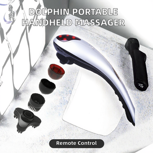 Masajeador Corporal Vibratorio Portátil LY-606A, Tipo Delfín, para Uso Personal, Hecho de Plástico Resistente - Product Image 2