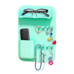 गर्म बिक्री थोक ग्लोबिऑन क्लासिक सिलिकॉन मल्टी-फंक्शन दीवार माउंट स्टोरेज बॉक्स अनुकूलित डिजाइन के साथ - Product Image 1