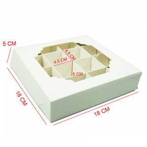 Custom White Brown Corrugated Board Rigid Square Food Grade <strong>Bakery</strong> Boxes Recycled Materials Cake Sushi Sugar Potato <strong>Chips</strong> - Product Image 2