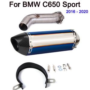 Sistema de Escape Completo para Motocicleta para <span class=keywords><strong>BMW</strong></span> C650GT C600 Sport <span class=keywords><strong>C650</strong></span> Sport 2016 <span class=keywords><strong>2017</strong></span> 2018 2019 2020 Sí - Product Image 5