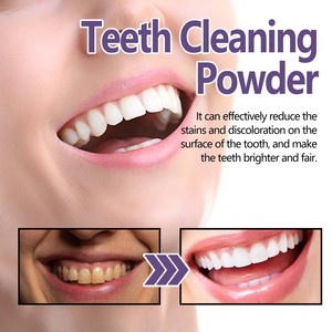 Poudre de blanchiment des dents élimine les taches de Plaque <span class=keywords><strong>dentifrice</strong></span> haleine fraîche hygiène buccale outils de nettoyage en profondeur soins des dents - Product Image 5