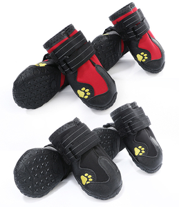 รองเท้าสุนัขทนทานสำหรับสุนัขขนาดใหญ่/ขนาดกลาง-ป้องกันหิมะและฤดูร้อนอุ้งเท้าความร้อนกันน้ำ - Product Image 1