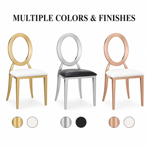 Tavolo da Pranzo e Sedie in Vetro Leggero Stile Semplice e Moderno per <span class=keywords><strong>Hotel</strong></span> e Ristoranti Tavolo da Pranzo Rettangolare di Lusso in Acciaio Inossidabile Dorato - Product Image 4