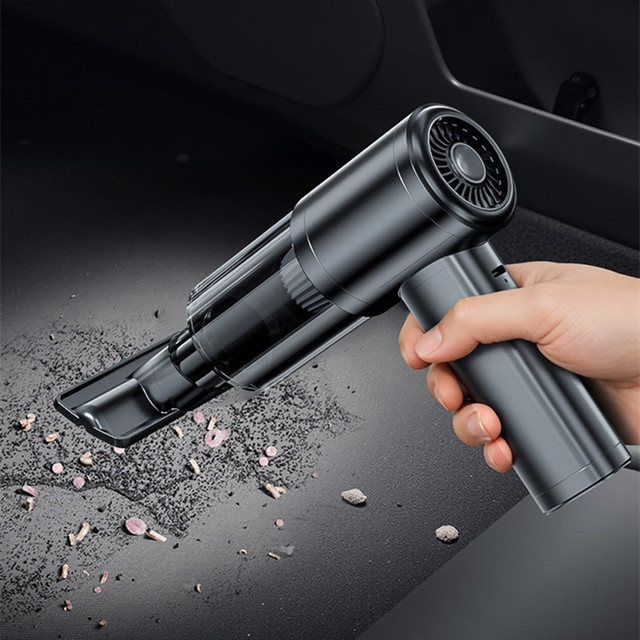 12500pa Powerful Suction Car Vacuum Cleaner 4000mAh Handheld Auto Vacuum Cleaner for Car