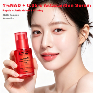 Suero Facial <span class=keywords><strong>de</strong></span> Alta Calidad Hidratante y Refrescante, Atenúa Manchas Oscuras, Brillo Radiante para la Piel, con Alfa Arbutina, Astaxantina y NAD - Product Image 5