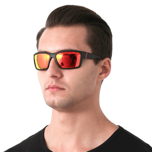 Gafas de Sol Deportivas Polarizadas P519, Montura Negra, Lentes TAC, Protección UV400, para Ciclismo, Pesca y Actividades al Aire Libre - Product Image 1