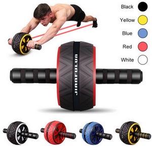 Gym Fitness Accessories <strong>Abs</strong> Roller Wheels No Noise Abdominal Wheel <strong>Abs</strong> Roller Stretch Trainer for Arm Waist Leg <strong>Exercise</strong> - Product Image 6