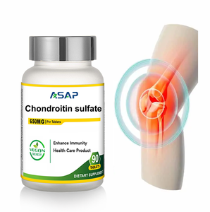 OEM glucosamina y condroitina sulfato colágeno cuidado de la salud Halal glucosamina condroitina MSM tableta - Product Image 1