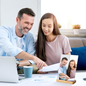 Cadres <span class=keywords><strong>photo</strong></span> en <span class=keywords><strong>aluminium</strong></span> vierges pour sublimation avec base en bambou pour impression DIY, décoration intérieure - Product Image 5