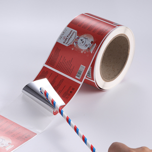 Custom Printed Logo Roll Plastic Vinyl <strong>PVC</strong> Waterproof Adhesive Packaging <strong>Label</strong> <strong>Printing</strong> Stickers Roll for Skincare Products - Product Image 5