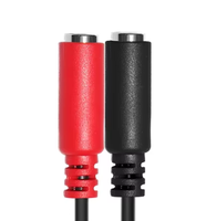 Câble répartiteur audio stéréo TRS 3,5 mm (1/8 po) en Y pour téléphone, projecteur, moniteur - Prise mono