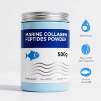 Poudre de collagène marin hydrolysé en gros, meilleure poudre de collagène marin