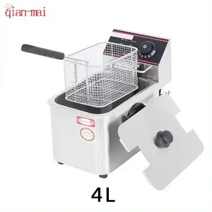 Commercial Electric 4L French fries Turkey Household Deep Fryer Best Price Commercial Deep Fryer 2500w