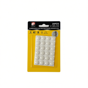Coussinets de protection Erpsl 13 mm x 4 mm, 24 pièces, matériau de rembourrage adhésif en PVC - Product Image 2